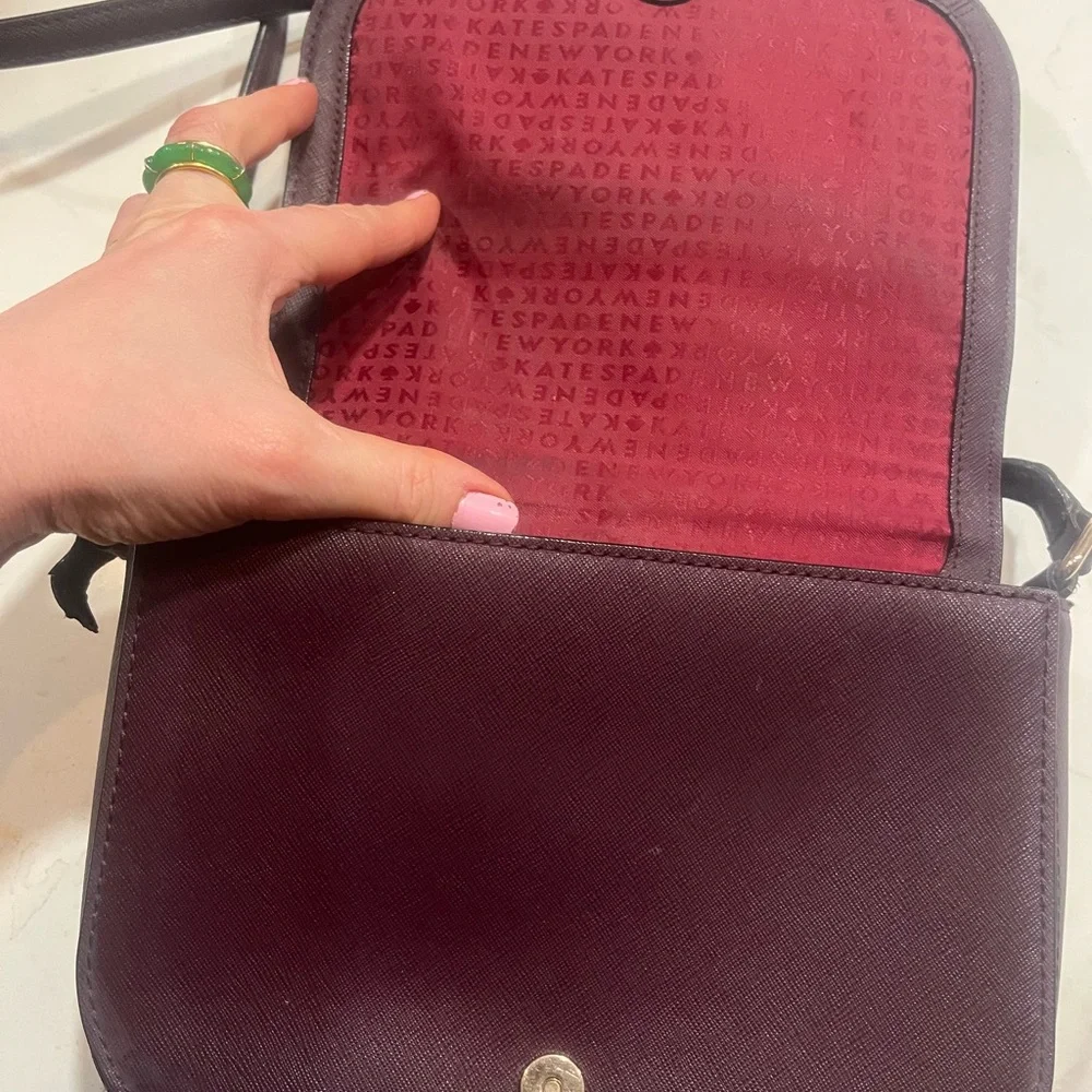 Kate Spade Purple Crossbody Bag - Picture 6 of 8